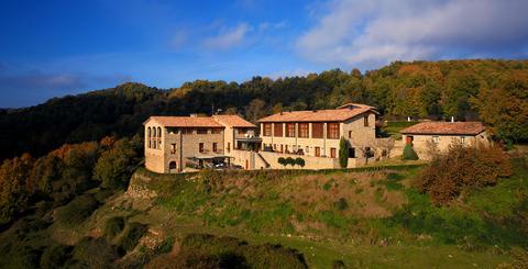 Finca El Ventos Santa Pau Exterior foto